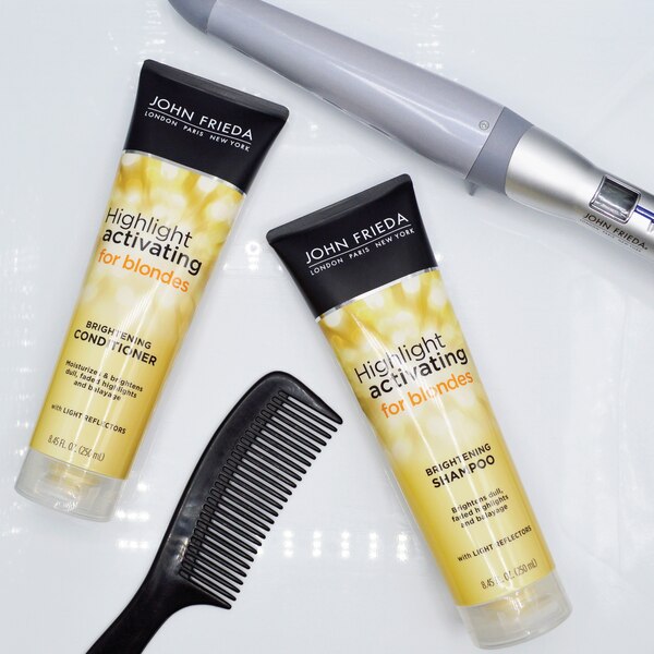 John Frieda Sheer Blonde Highlight Activating Brightening Conditioner, 8.45 OZ.