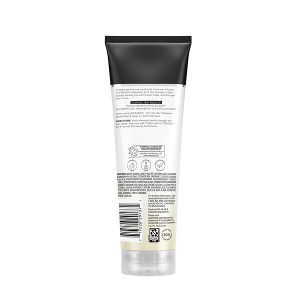 John Frieda ULTRAfiller+ Thickening Shampoo for Fine Hair, 8.3 OZ