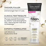 John Frieda ULTRAfiller+ Thickening Shampoo for Fine Hair, 8.3 OZ, thumbnail image