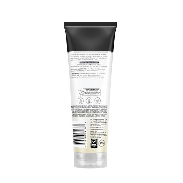 John Frieda ULTRAfiller+ Thickening Conditioner for Fine Hair, 8.3 OZ