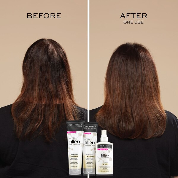 John Frieda ULTRAfiller+ Thickening Conditioner for Fine Hair, 8.3 OZ