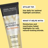 John Frieda Sheer Blonde Highlight Activating Brightening Shampoo, 8.45 OZ., thumbnail image