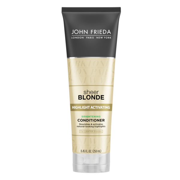 John Frieda Sheer Blonde Highlight Activating Brightening Conditioner, 8.45 OZ.