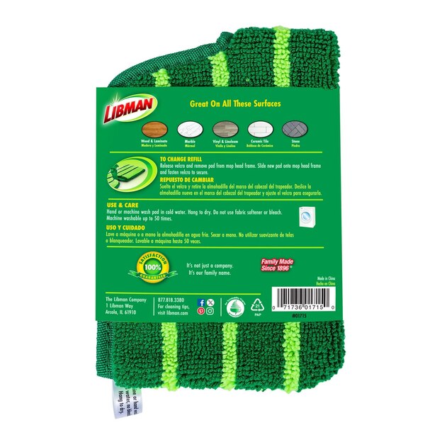 Libman Freedom Spray Mop Refill