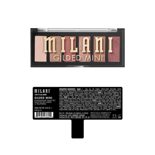 Milani Gilded Mini Eyeshadow Palette