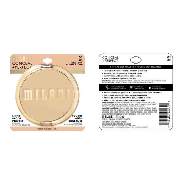 Milani Conceal & Perfect Shine Proof Powder
