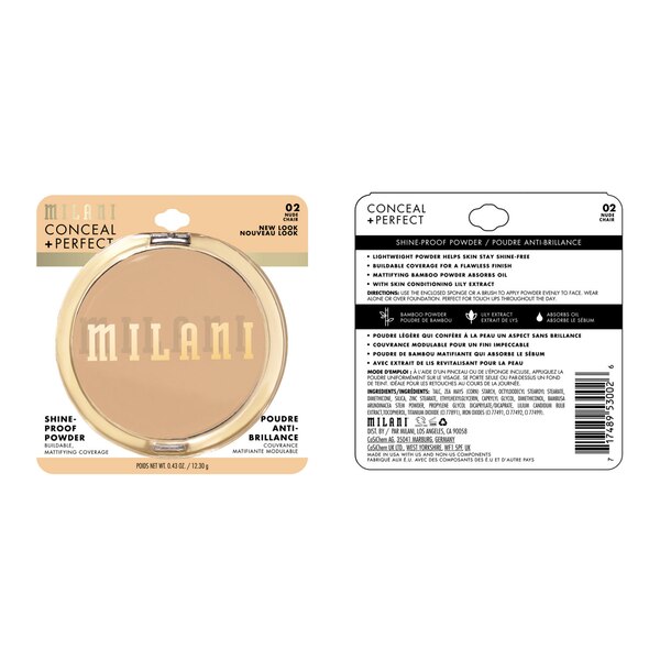 Milani Conceal & Perfect Shine Proof Powder