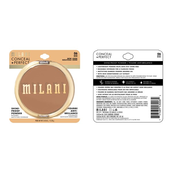 Milani Conceal & Perfect Shine Proof Powder