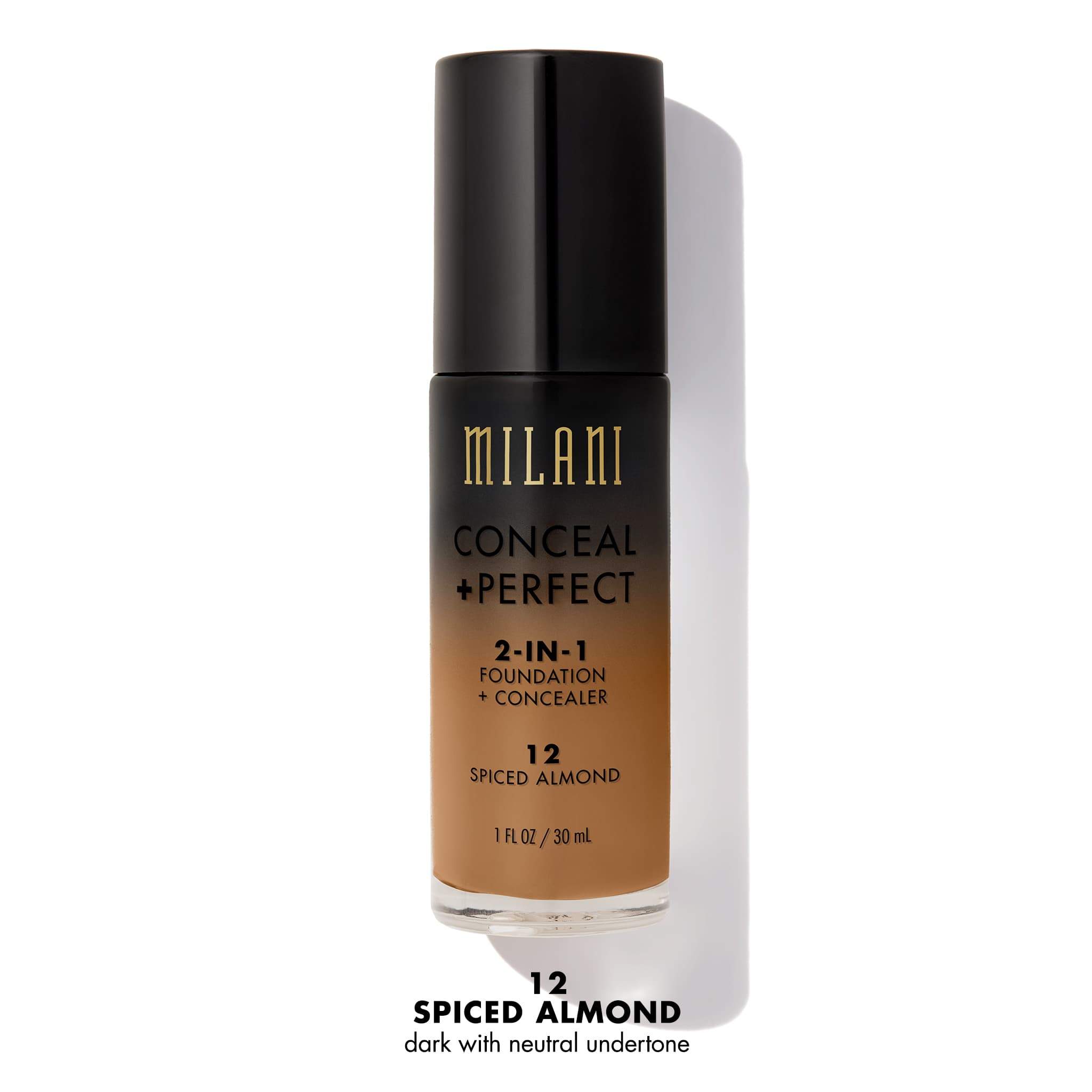 Milani Conceal + Perfect 2-in-1 Foundation + Concealer, Spiced Almond