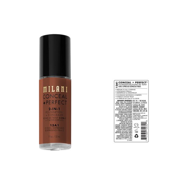 Milani Conceal + Perfect Foundation