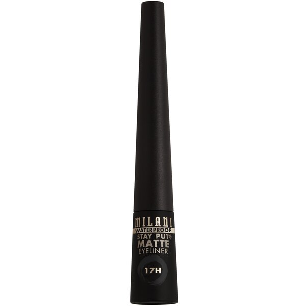 Milani Stay Put Matte Waterproof Liquid Eyeliner, Black
