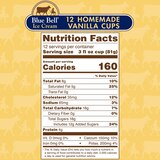 Blue Bell Ice Cream Cups Vanilla Cups, 12 ct, 3 oz, thumbnail image