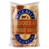 Blue Bell Ice Cream, Cups Dutch Chocolate & Homemade Vanilla 12 ct, 3 oz, thumbnail image