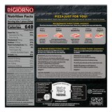 DIGIORNO, Frozen Pizza, Frozen Four Cheese Pizza, Personal Pizza, Stuffed Crust Pizza, 8.5 oz, thumbnail image