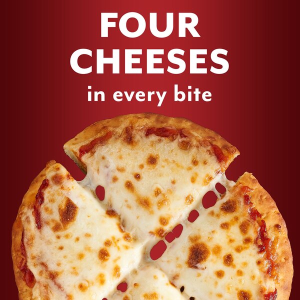 DIGIORNO, Frozen Pizza, Frozen Four Cheese Pizza, Personal Pizza, Stuffed Crust Pizza, 8.5 oz