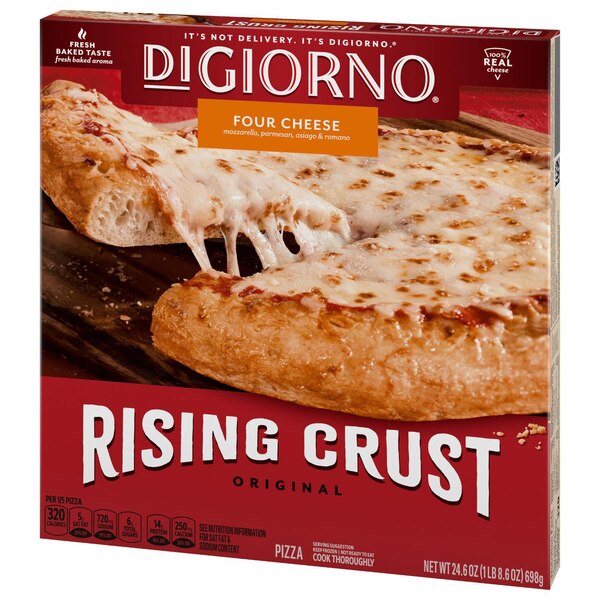 DiGiorno, Rising Crust 4 Cheese Pizza, 24.6 Oz