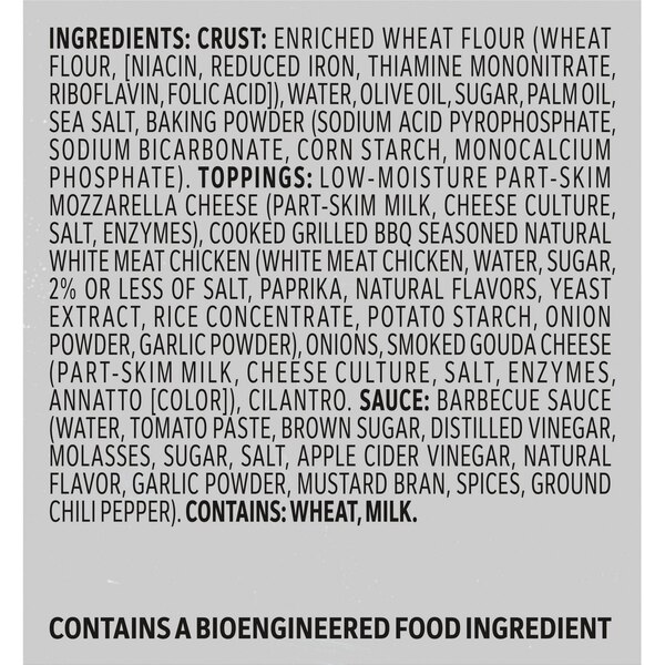 California Pizza Kitchen, Barbecue Chicken Personal Size, 5.9 oz