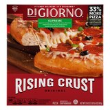 DIGIORNO, Supreme Frozen Pizza on a Rising Crust, 31.4 oz, thumbnail image