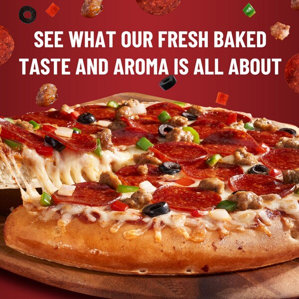 DIGIORNO, Supreme Frozen Pizza on a Rising Crust, 31.4 oz