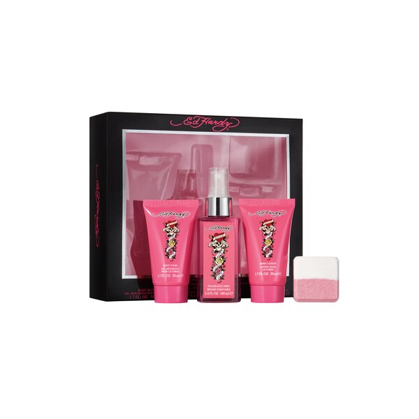Ed Hardy 4 Piece Fragrance Gift Set