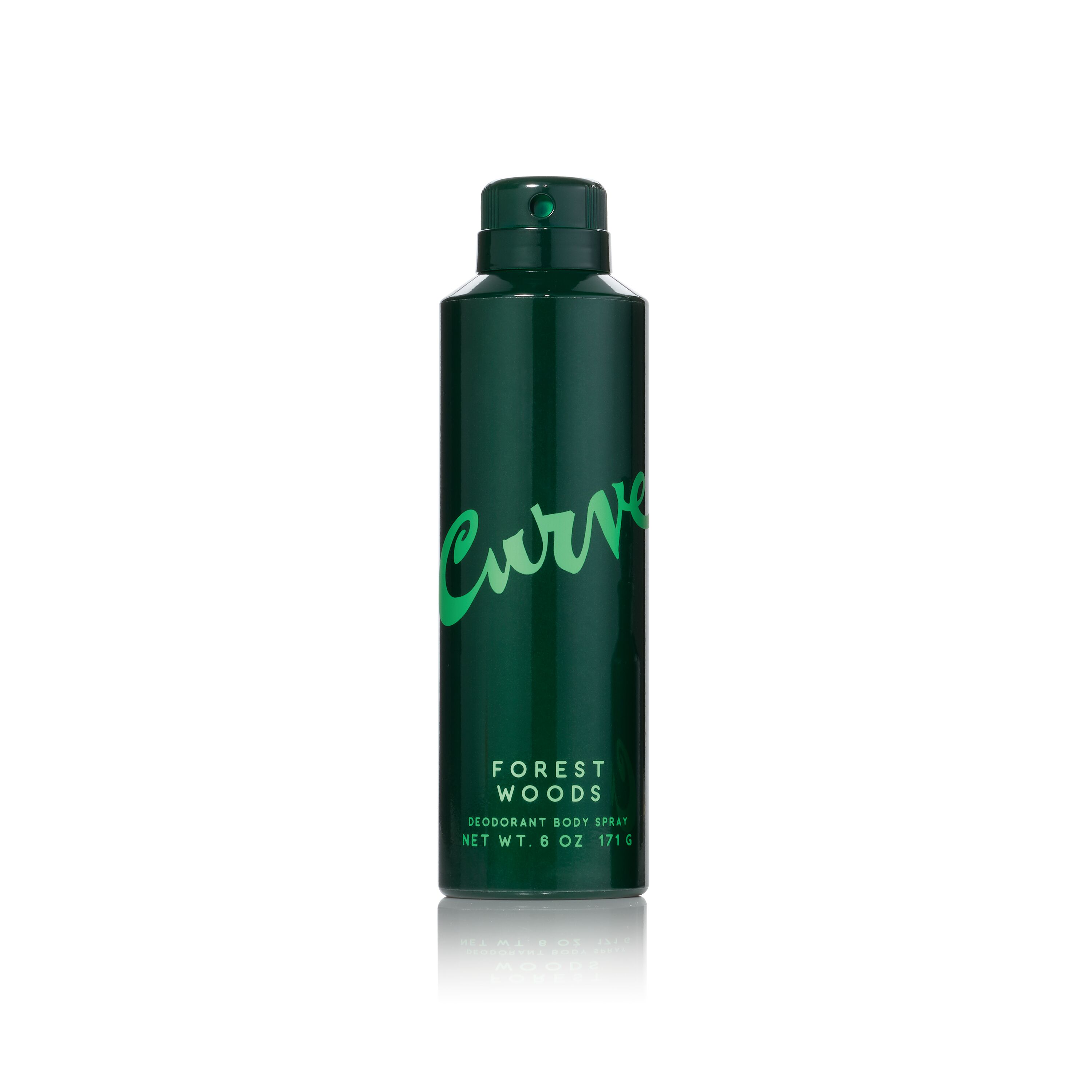 Curve Forest Woods for Men, Deodorant Spray, 6 OZ