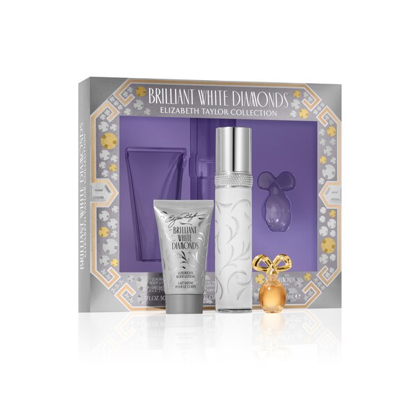 Elizabeth Taylor Brilliant White Diamonds 3-Piece Gift Set