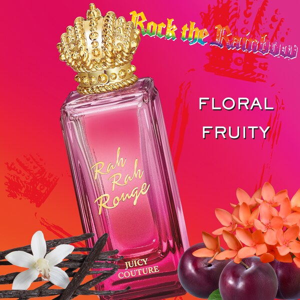 Rah Rah Rouge Juicy Couture Eau de Toilette Spray for Women, 2.5 OZ