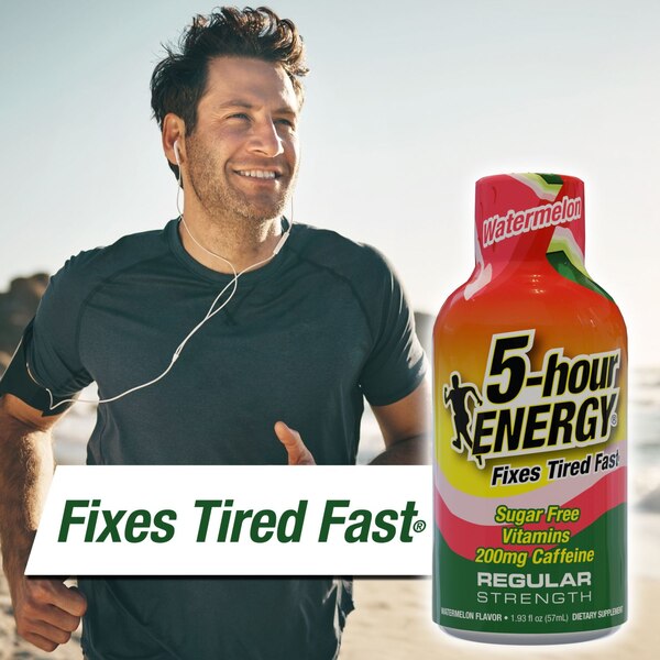 5-hour ENERGY Shot, Regular Strength, Watermelon, 1.93 oz