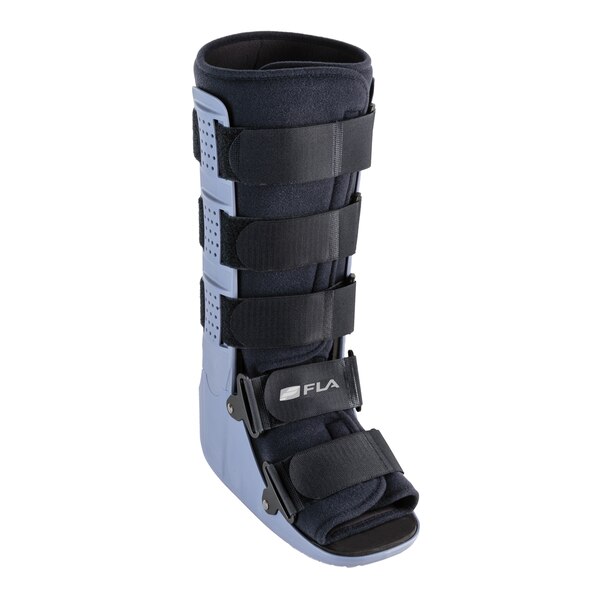 FLA - Bota alta para lesiones de tobillo, gris
