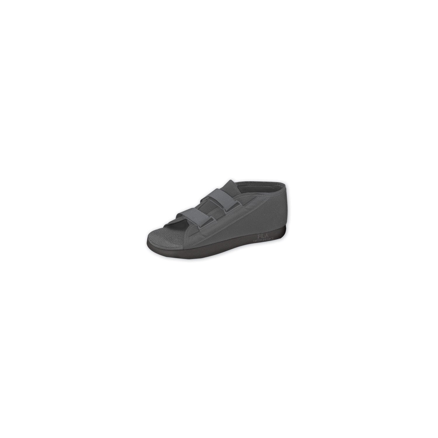 FLA C3 Post OP Women's Shoe W/ Microban, Black LG