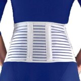 FLA Cool-Lightweight 7" Lumbar Sacral Support, White SM, thumbnail image