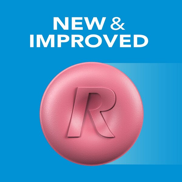 Rolaids Advance Antacid Plus Anti-Gas Berry Tablet, 60 CT