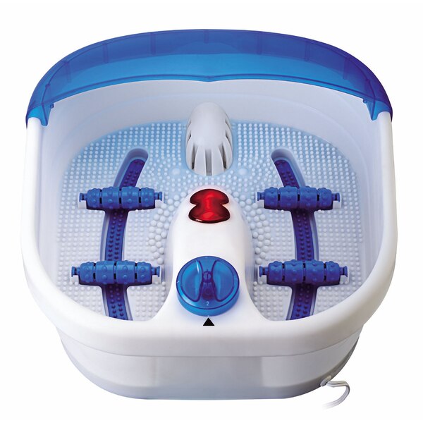 Pursonic Heated Foot Spa Massager with Foot Salts