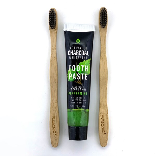 Pursonic Toothbrushes and Charcoal Toothpaste