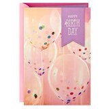 Hallmark Birthday Card (Confetti Balloons) E13, thumbnail image