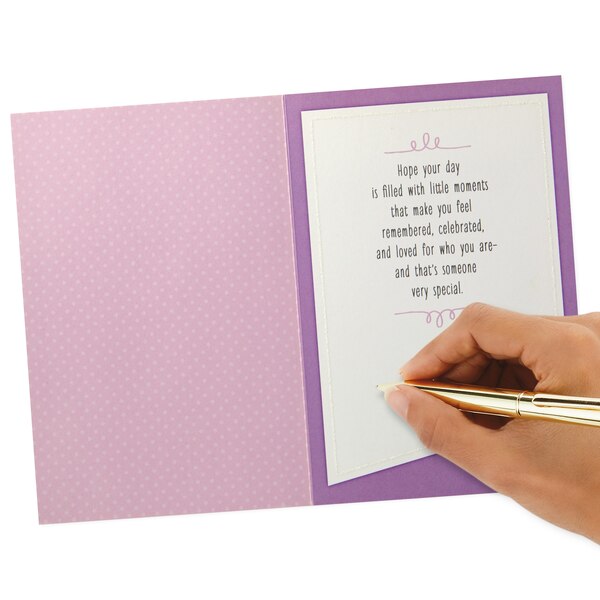 Hallmark Birthday Card (Confetti Balloons) E13