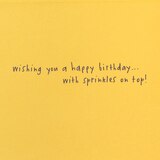 Hallmark Signature Birthday Card (Happy Sprinkles) E9, thumbnail image