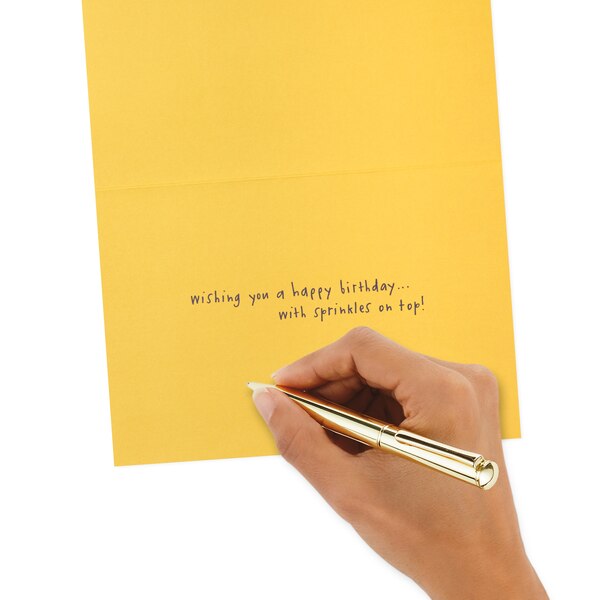Hallmark Signature Birthday Card (Happy Sprinkles) E9