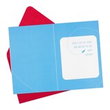 Hallmark Signature Birthday Card for Him (Superman Silhouette) E23, thumbnail image
