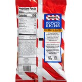 T.G.I. Fridays Potato Skins Cheddar & Bacon Snack Chips, 4.5 oz, thumbnail image