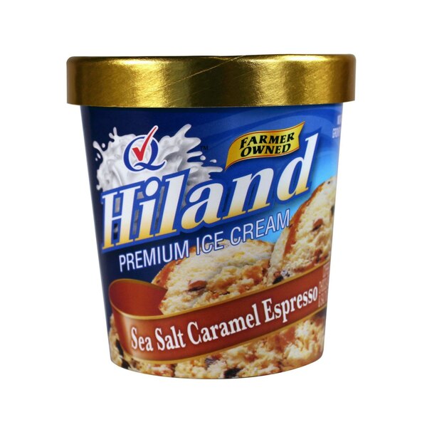 Hiland, Sea Salt Caramel Expresso, Ice Cream, 16 oz
