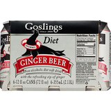 Goslings, Ginger Beer Diet 6pk , thumbnail image