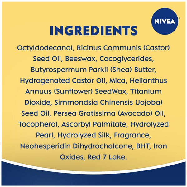 NIVEA A Kiss of Shimmer Pearly Shimmer Lip Care, 0.1 OZ
