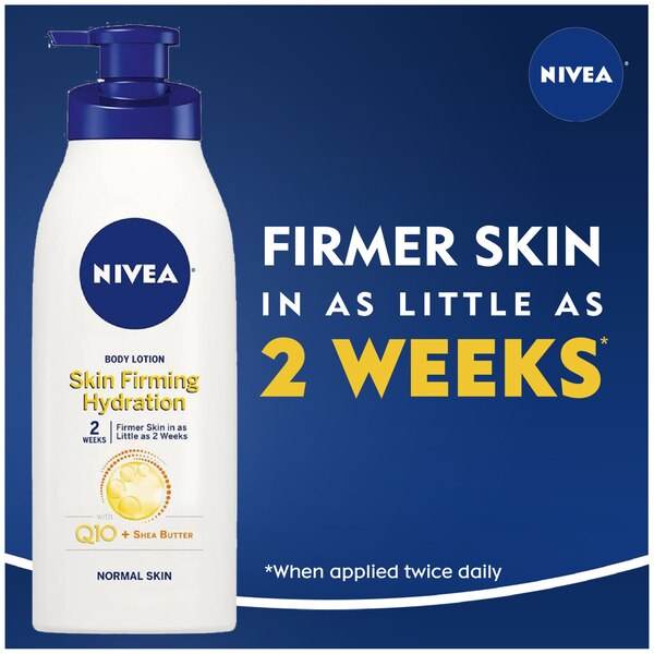 NIVEA Skin Firming Hydration Body Lotion, 16.9 OZ