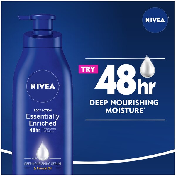 NIVEA Essentially Enriched Body Lotion, 2.5 OZ