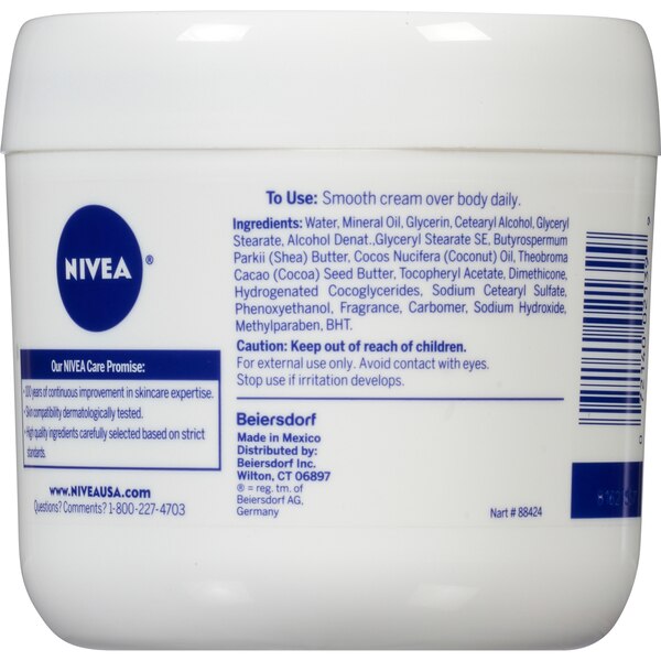 NIVEA Cocoa Butter Body Cream, 15.5 OZ