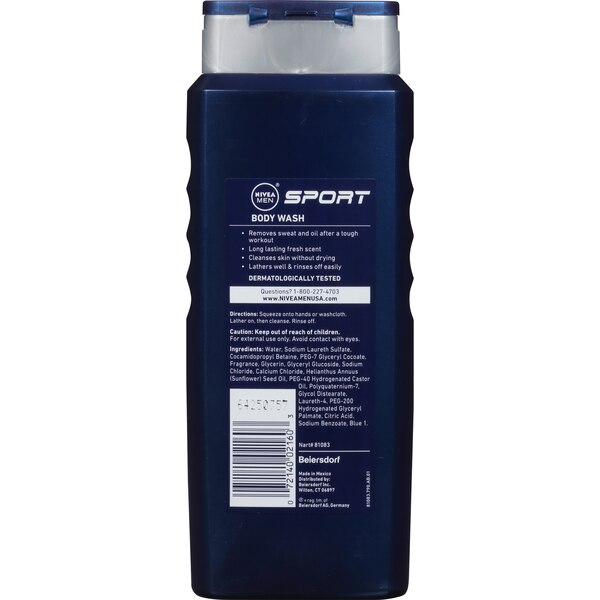 NIVEA MEN 3-in-1 Body Wash Sport