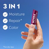 Nivea Lip Care, Blackberry, 2 CT, thumbnail image