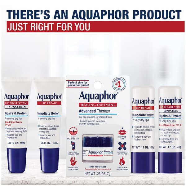 Aquaphor Lip Repair Stick, 0.17 OZ