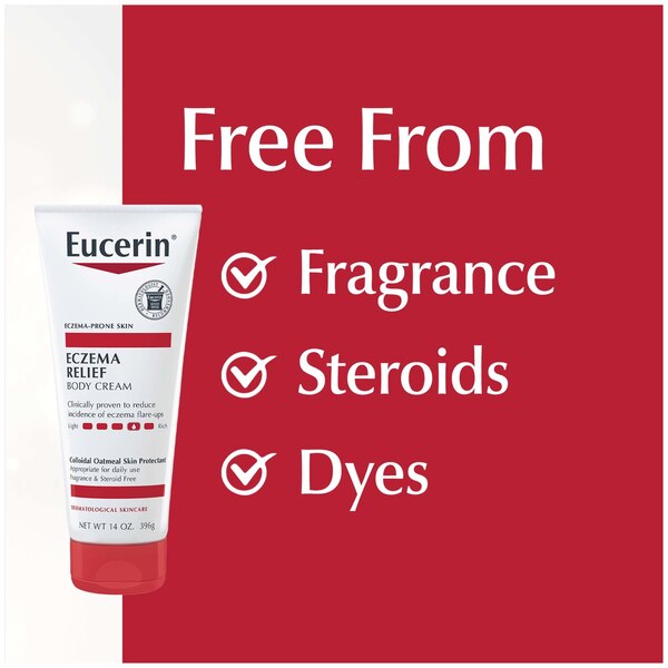 Eucerin Eczema Relief Full Body Cream, 14 OZ